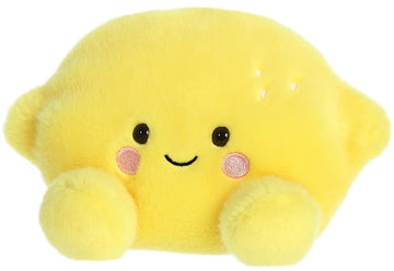 Aurora® Yuzu Lemon™ Stuffed Animal - 5" Yellow Pocket-Sized Plush Toy - Adorable Palm Pals™ Collectible