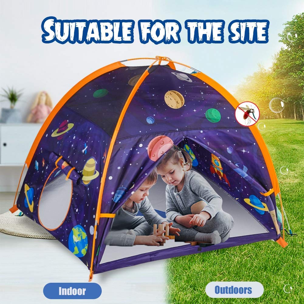 Mountrhino Kids Play Tent -48 X48 X42 Astronaut Space Tent Indoor Outdoor Galaxy Dome Tent For Boys Girls Toys Camping Pl