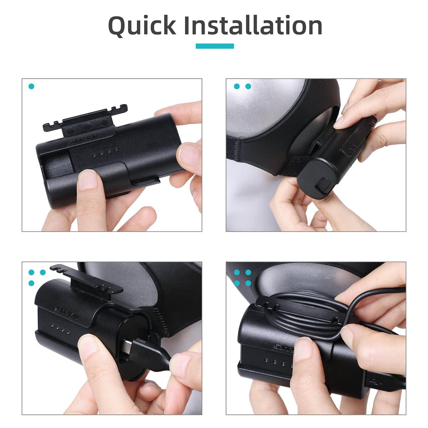 AIROKA Original 1800 mAh FPV Goggles Battery for DJI Avata Goggles 2/FPV Goggles V2