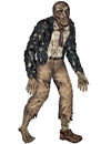 Beistle Jointed Zombie Cutout - 6' Tall Multicolor Cardstock Halloween Decoration, Model 00107