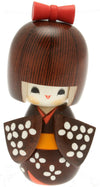 Usaburo Japanese Kokeshi Doll, Hanas Yukata