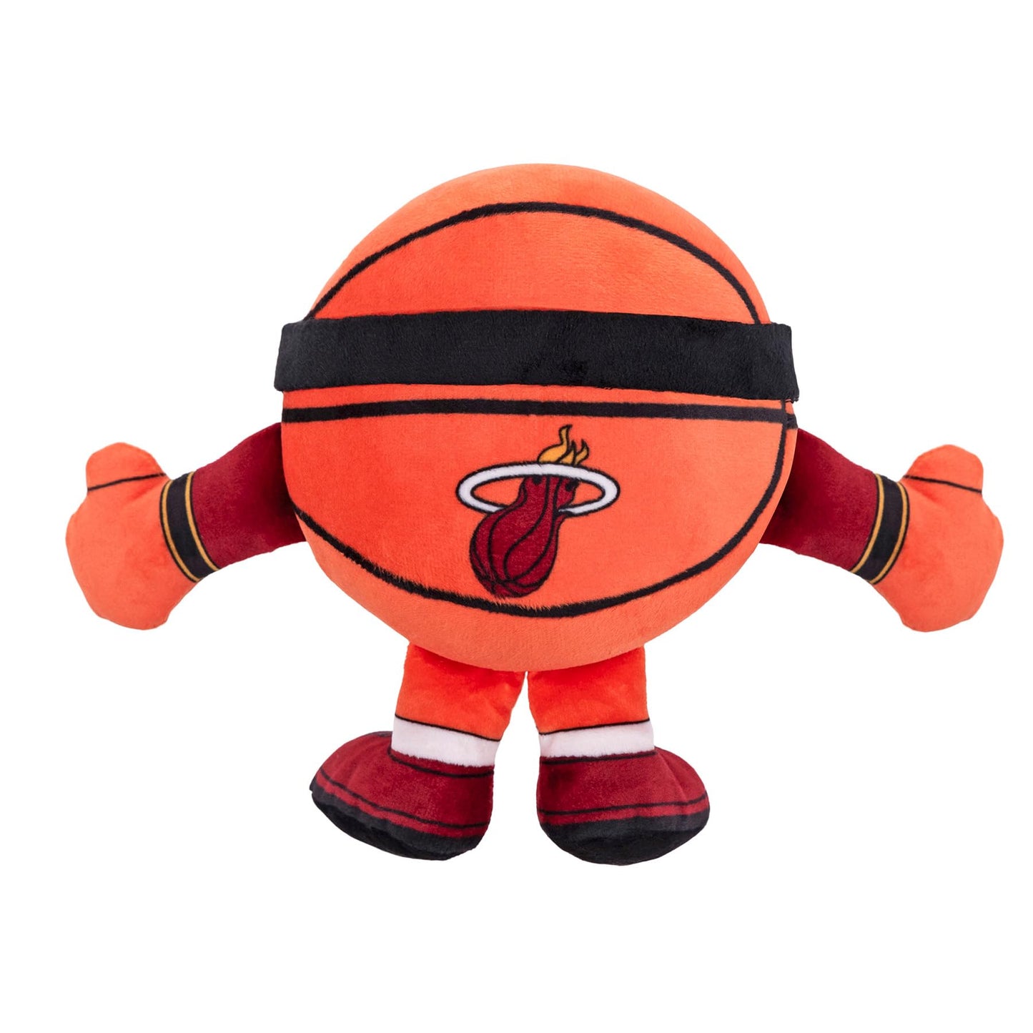 Bleacher Creatures Miami Heat 8'' NBA Kuricha Basketball Sitting Plushie - Soft Chibi Inspired Plush