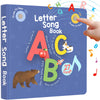 Learning Bugs Interactive Letter Song Book For 1 Year Olds - 26 Alphabet Songs, Nursery Rhyme Tunes, Abc Recital For 2 Year Olds