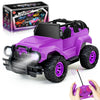 Ynanimery Remote Control Car, Purple Rc Truck for Girls Toddlers, 1:20 Scale RC Truck All Terrain Trucks, Rc Car Toys Gift for K