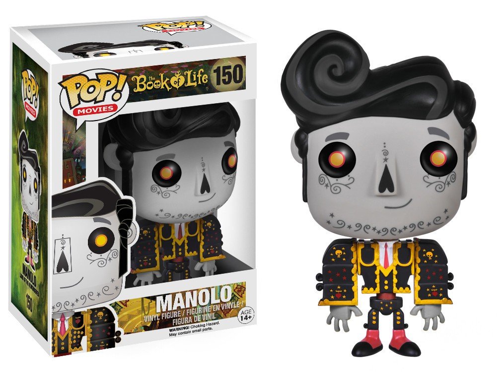 Funko Pop Movies Action Figure: Book Of Life - Manolo Remembered