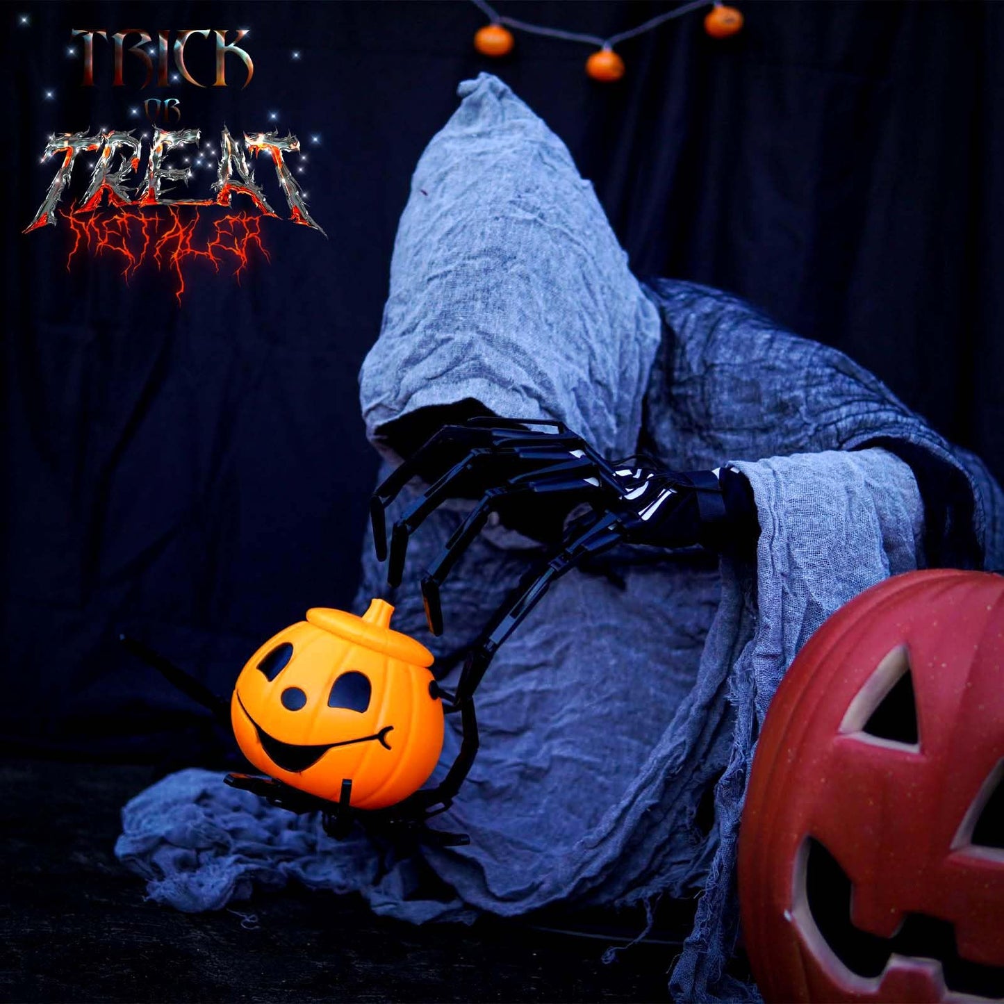 Magoog Halloween Articulated Fingers With Gloves,Articulated Finger Extensions,Scary Skeleton Bone Claw Hand,3D Printed Novelty