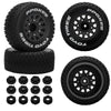 12mm/14mm/17mm Hex RC Wheels and Tires RC Truck Tires 1/10 Scale Tyres Detachable Replacement RC Car Tires for Arrma Senton Tire