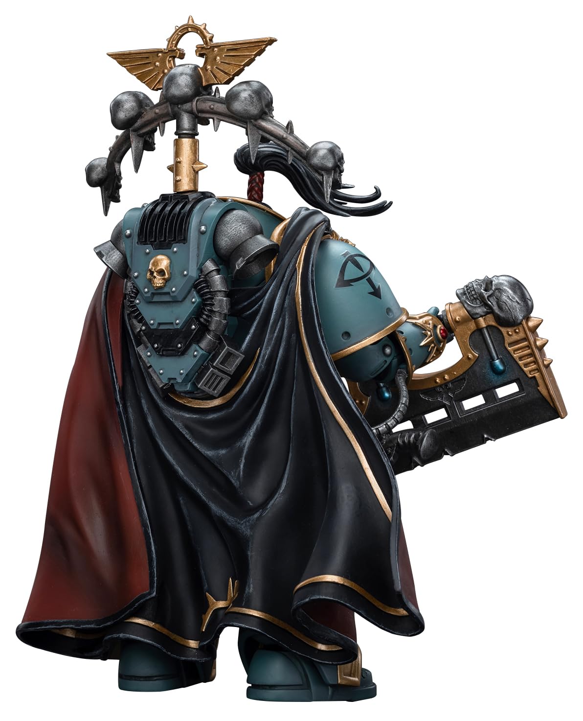 Joytoy Warhammer 40K 1/18 Action Figures, Sons Of Horus Legion Praetor With Power Axe Perfect For Collectors & Decor, Ideal Gift