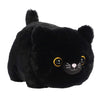 Aurora Adorable Spudsters Bella Black Cat Stuffed Animal - Round Shape Makes for Comforting Cuddles - Perfect for Kids All Ages