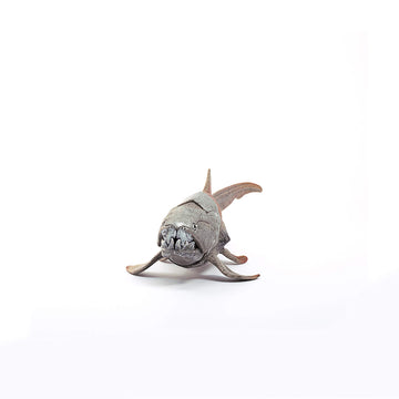 Schleich Dunkleosteus Figurine - Realistic Prehistoric Dino Toy, Movable Jaw, 2.6 inch, Multi, Model 14575