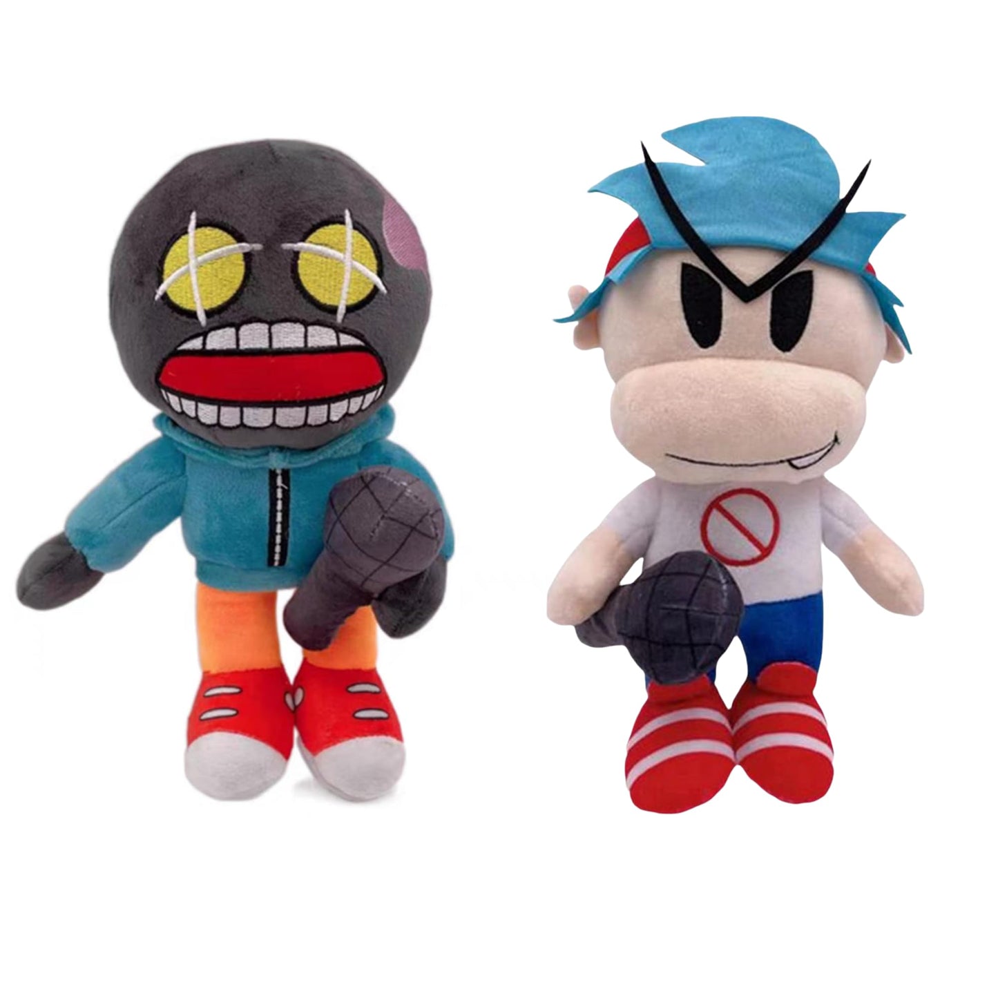 Whitty Plush Friday Night Funkin Plushie, Whitty Plush, Fnf Plushies Whitty, 10 Inch