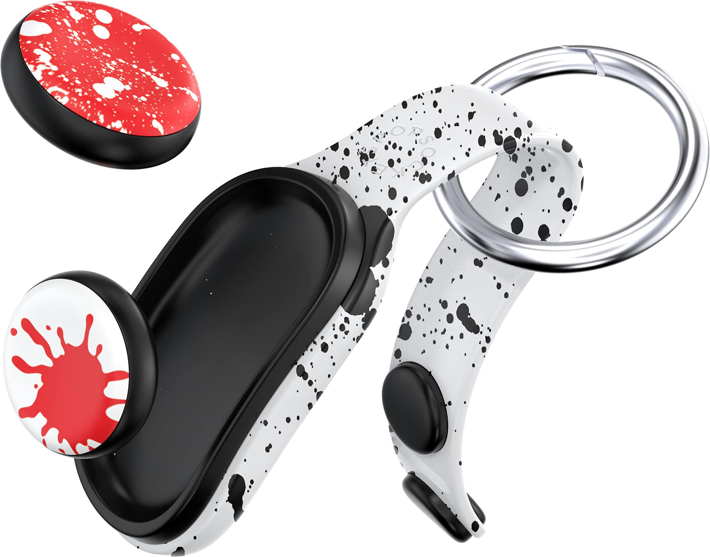 PopSockets PopPuck Fidget Toy - Small Dalmation Polycarbonate - Model 806743