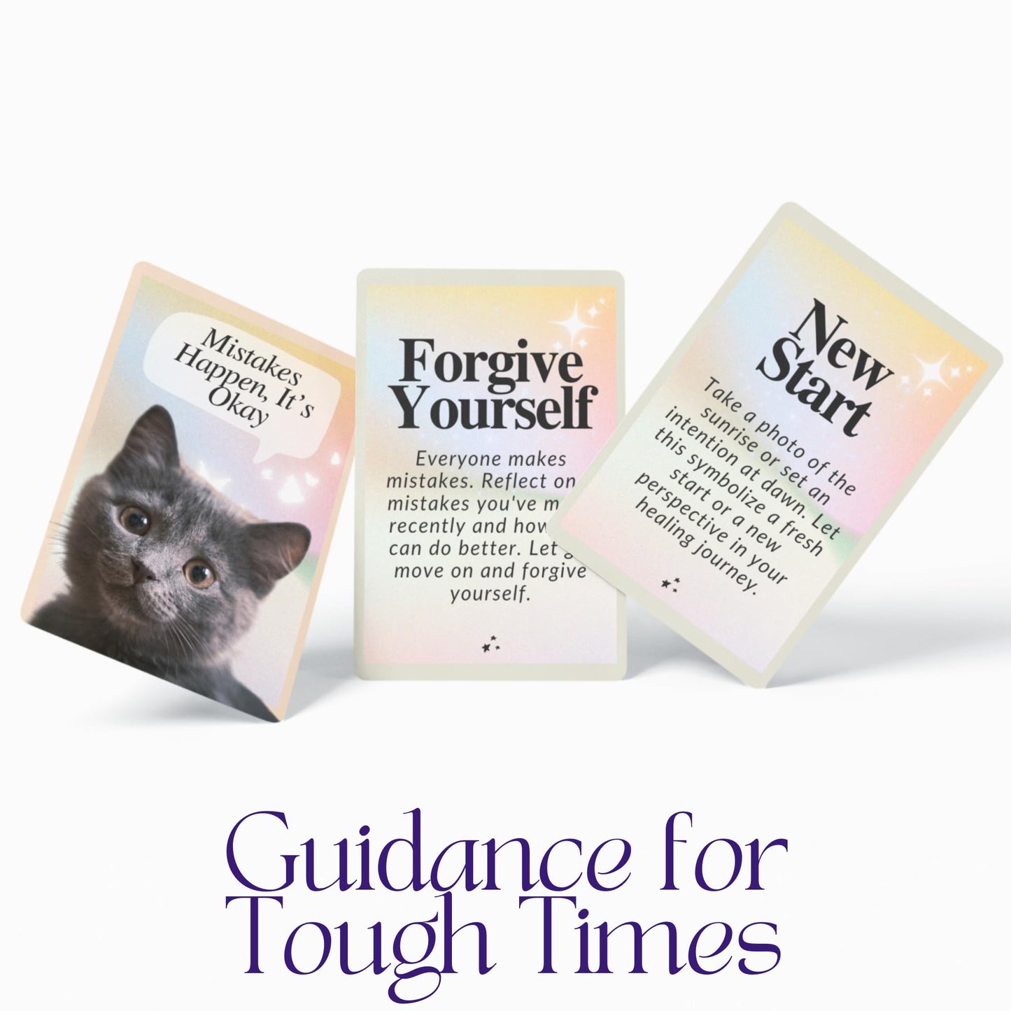 Catchyourdreams Cats For Comfort - 50 Inspirational Affirmations And Positive Activities For Healing And Peace - Stress Relief A
