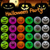FINGOOO 24Pcs Halloween Bouncy Balls,Glow in The Dark Bouncing Balls for Kids Halloween Party Favors Non-Candy Halloween Treats