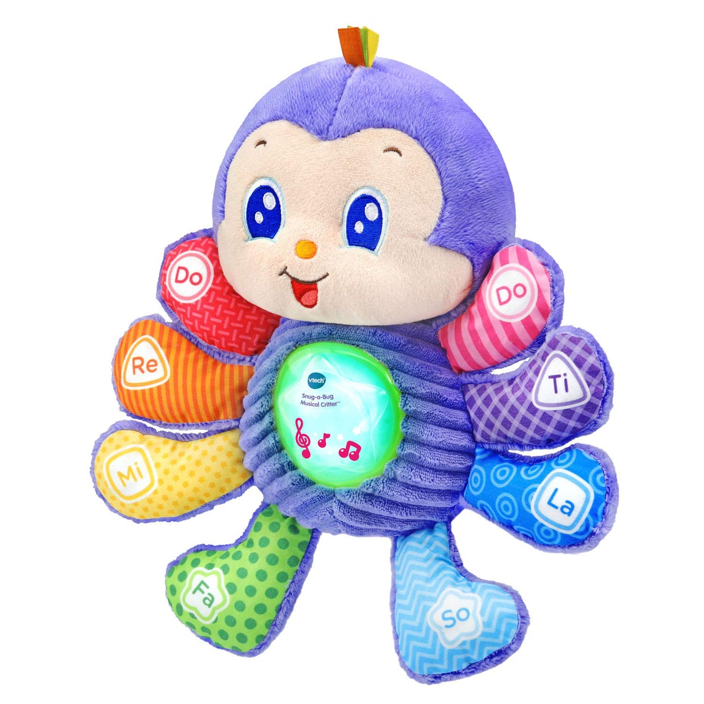 Vtech Snug-A-Bug Musical Critter, Multicolor