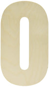Mpi Baltic Birch Collegiate Font Letters And Numbers, 13.5'
