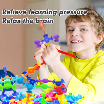 114Pcs Suction Cup Toys Bath Toys For Kids Toddlers Family Game Preschool Learning Sensory Kindergarten Toys Montessori Classroo