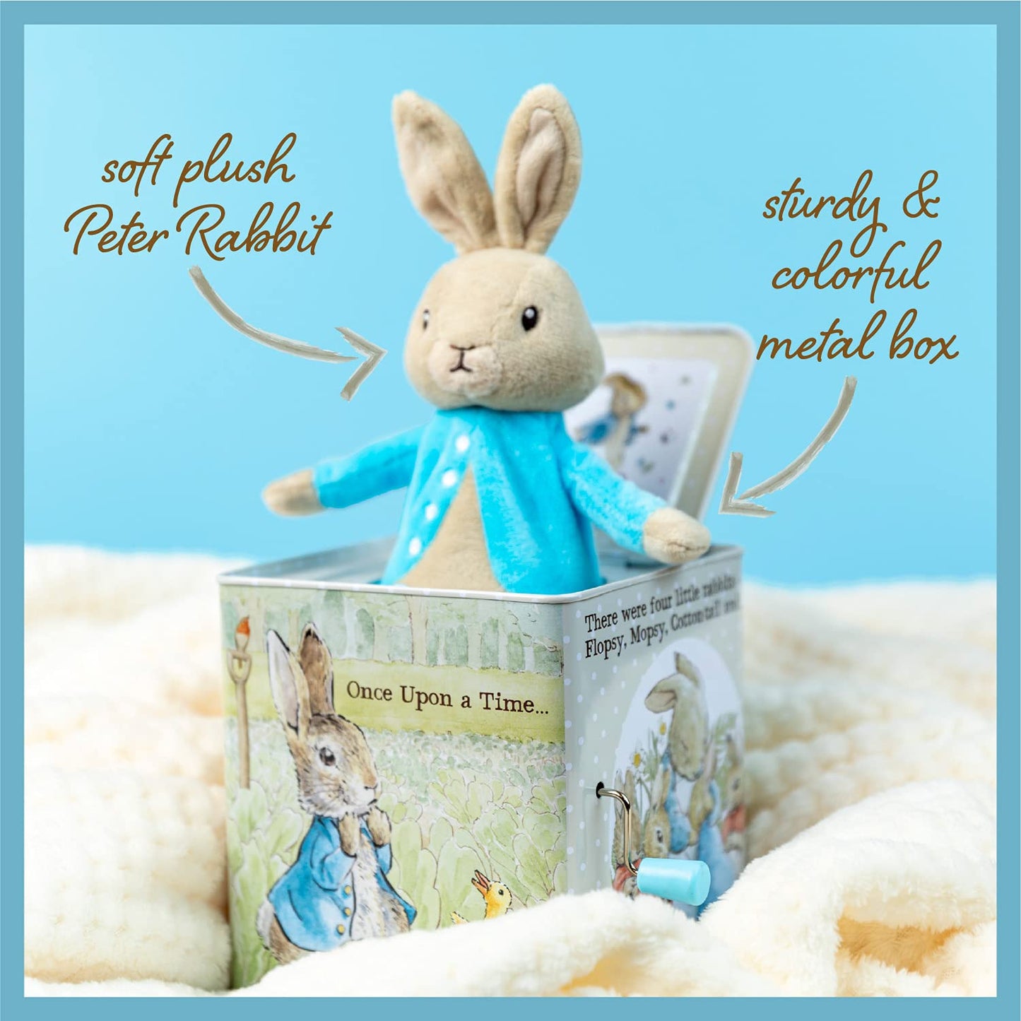 Beatrix Potter Peter Rabbit Jack-In-The-Box, Multi-Colored, Standard