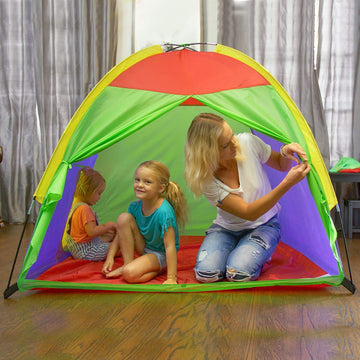 Alvantor Kids Tents Indoor Children Play Tents For Toddler Tents For Kids Pop Up Tent Boys Girls Toys Indoor Outdoor Play Houses Giant Party 58”X58'X47'
