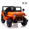 12V Kids Ride On Truck Car, Electric Ride On Car With Remote Control, Spring Suspension, Various Speeds, Led Lights, Music, And