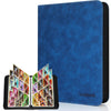 JoyHood Card Binder for Trading Card Card Collection Binder with 9 Pocket - Hold Up to 900 Cards Card Album Holder compatible with TCG/PM/MTG/OPCG/YGO Card (Sapphire Blue 9 Pockets)