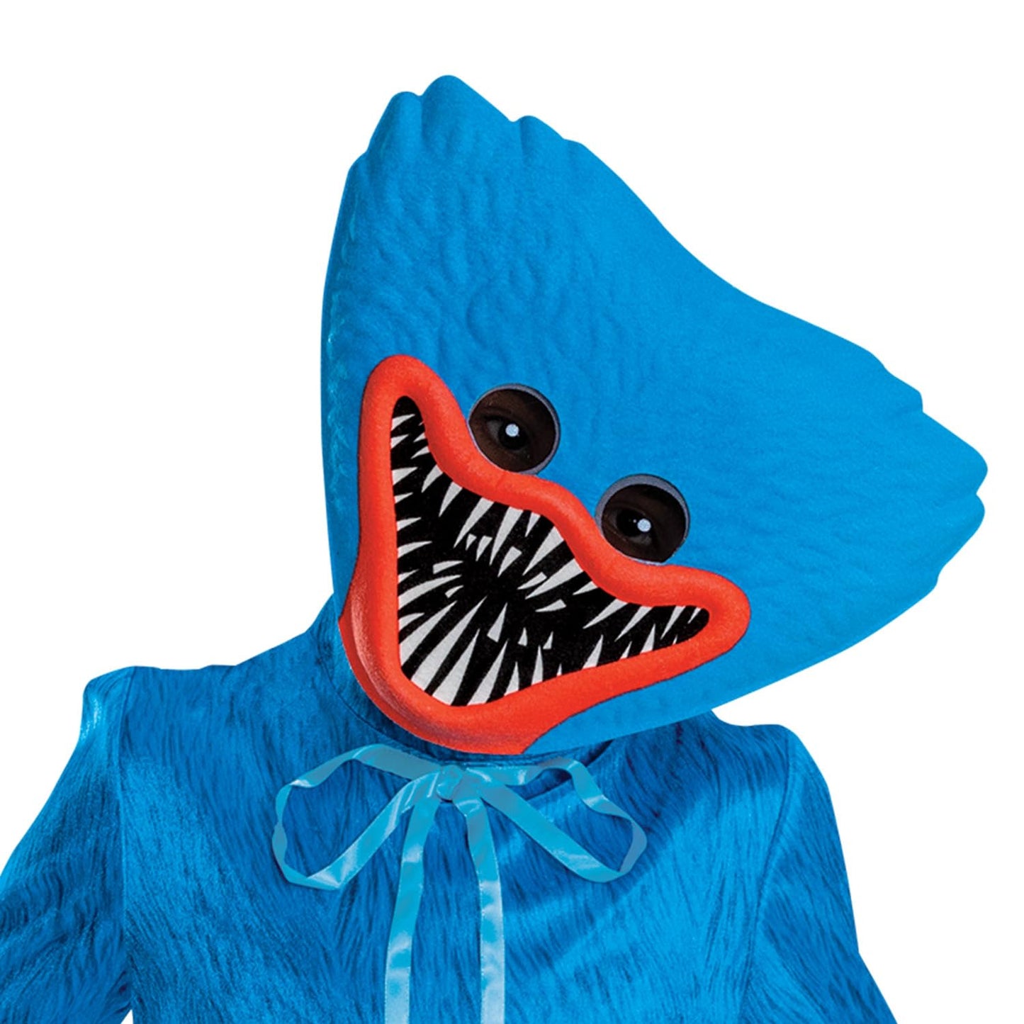 Disguise Huggy Wuggy Costume For Kids, Official Poppy Playtime Costume With Headpiece, Child Size (7-8)