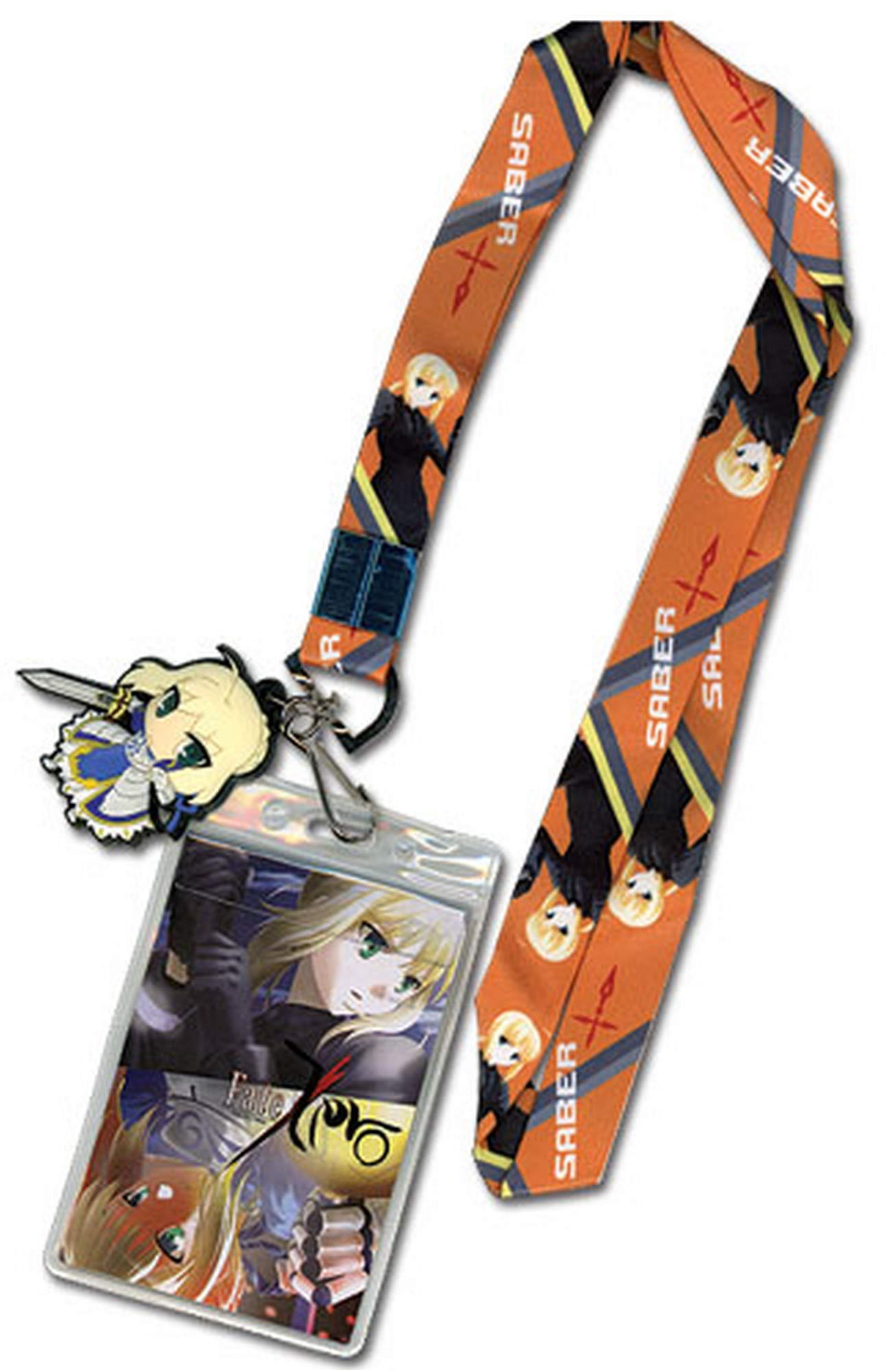 Great Eastern Entertainment Fate Zero - Saber Lanyard Multicolored, 5'