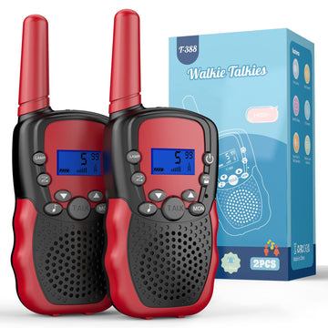 Selieve Outdoor Toys For Kids Ages 4-8, Walkie Talkies For Kids Long Distance 22 Channels 2 Way Radio Interactive Toys Birthday