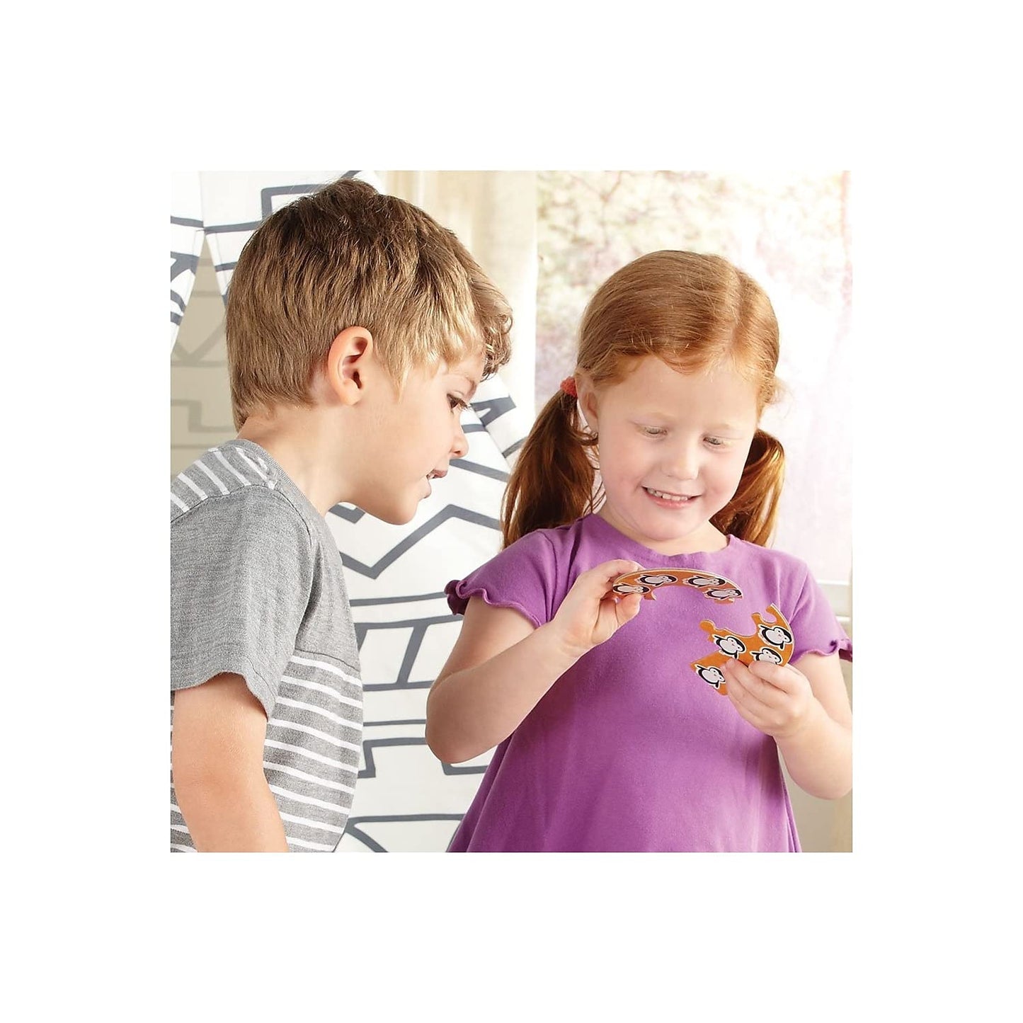 Learning Resources Number Puzzle Cards, Early Number Recognition, Toddler Puzzle, 20 Self-Correcting Puzzles, 40 Pieces, Ages 3+