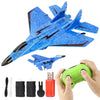 Rc Plane, Remote Control Wireless Airplane Toy - Rc Plane Remote Control 2Ch 2.4Ghz Rc Plane With Lights, Remote Control Airplan