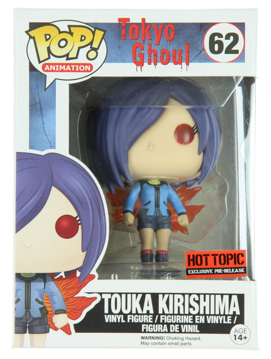 Funko POP Anime Tokyo Ghoul Touka Action Figure - Multicolor, One Size Collectible Figurine