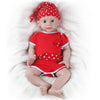 Ivita 21 Inch Full Silicone Baby Dolls Soft Real Lifelike Newborn Full Body Silicone Baby Dolls - Girl