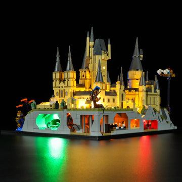 BRIKSMAX LED Lighting Kit for LEGO Hogwarts Castle 76419 - Multicolor, Compatible with Harry Potter Set