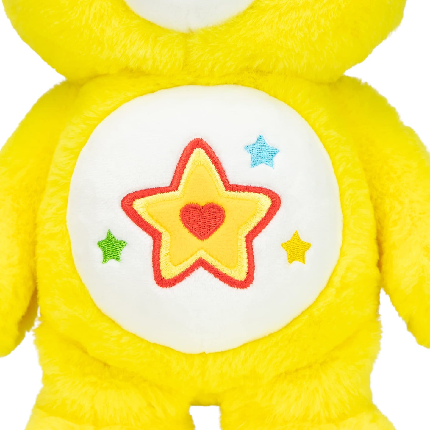 Basic Fun Care Bears Superstar Bear Plush Toy - 35cm Multi-colored Cuddly Soft Toy for Kids, Model 22409