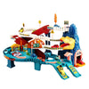 Toy Car Ramp Track Dinosaur Climbing Hills Railcar Colorful Vehicles Construction Play Set With 12 Mini Racer Cars And Track For Preschool Gifts Kids Ages 3 Years And Older (Dinosaur Hill)