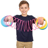 Liberty Imports 6 Jumbo Rainbow Coil Spring - Giant Classic Novelty Toy, Big Fun Large Magic Walking Magic Spring for Fidget and