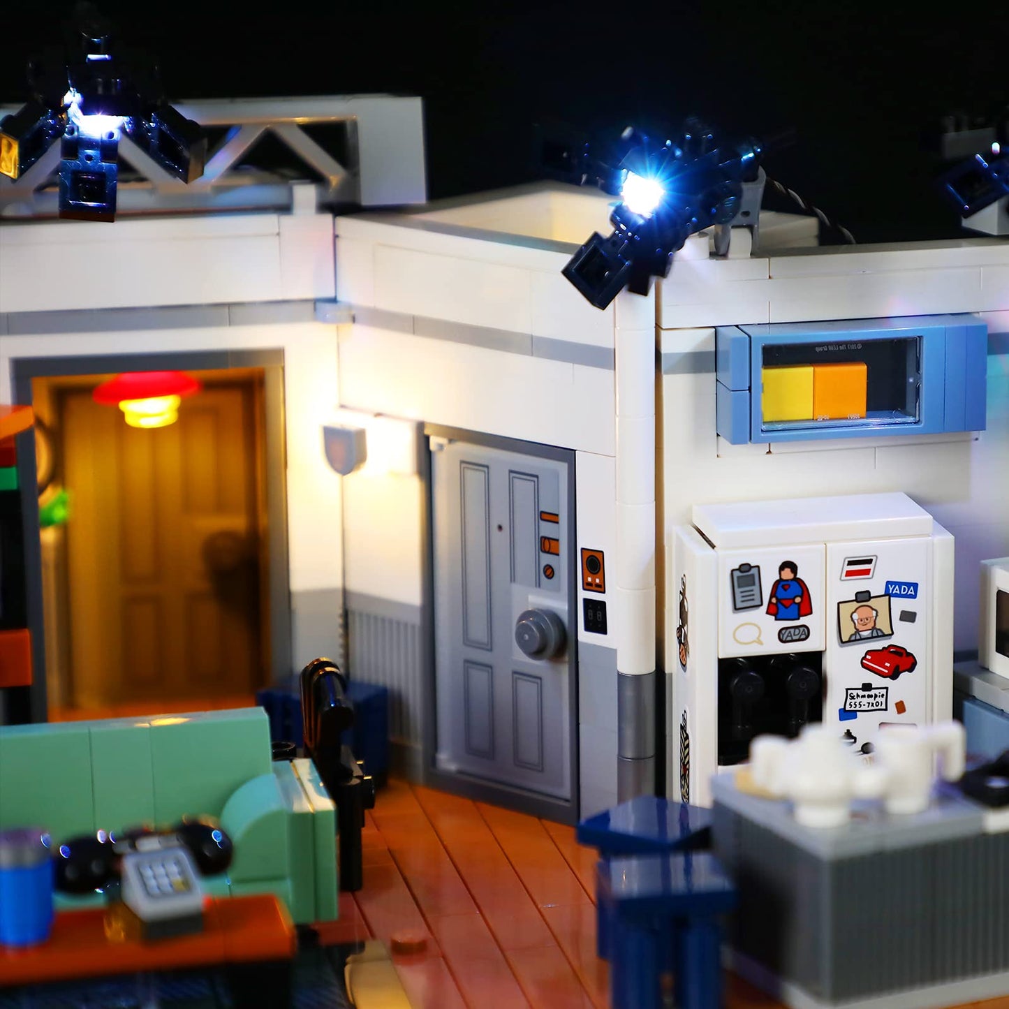 Briksmax Led Lighting Kit For Seinfeld - Compatible With Lego 21328 Building Blocks Model- Not Include The Lego Set(Remote-Control Version)