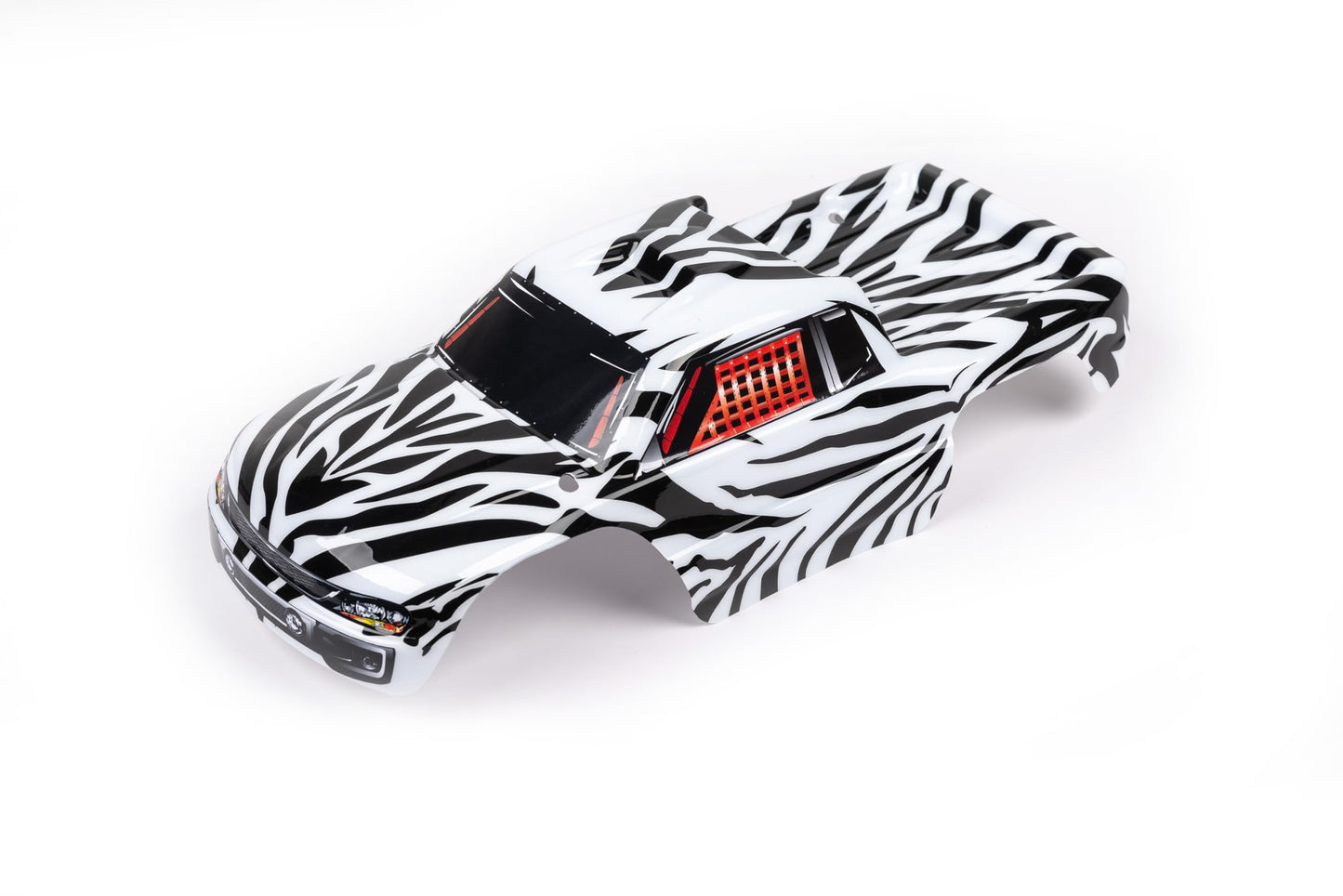SummitLink Custom Body Compatible for 1/10 Scale RC Car or Truck (Truck not Included) (Zebra)