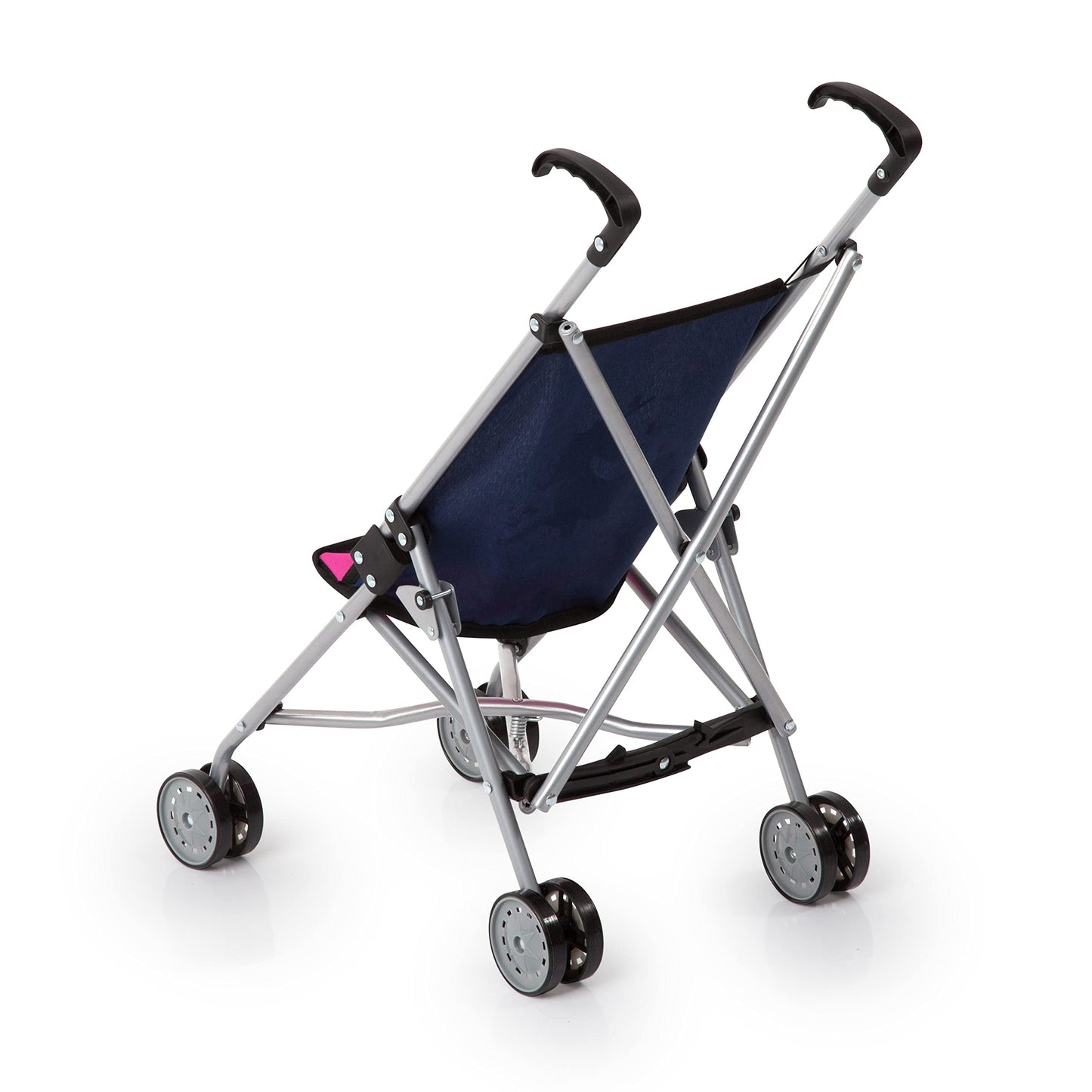 Bayer Design Dolls Buggy For Up To 18'' Dolls,Blue/Pink