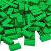 Unirolic Classic Building Bricks, 200 Piece 2X4 Building Blocks Stem Creative Building Toys, 100% Compatible With All Major Brands, Moc Building Bricks Diy Play Set For Kids Age 6+ (Green)