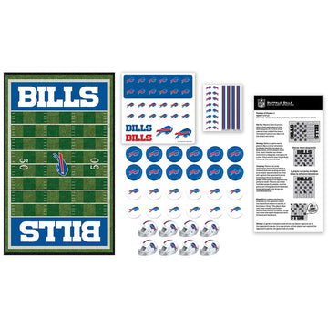 Masterpieces Family Game - Nfl Buffalo Bills Checkers - Officially Licensed Board Game For Kids & Adults