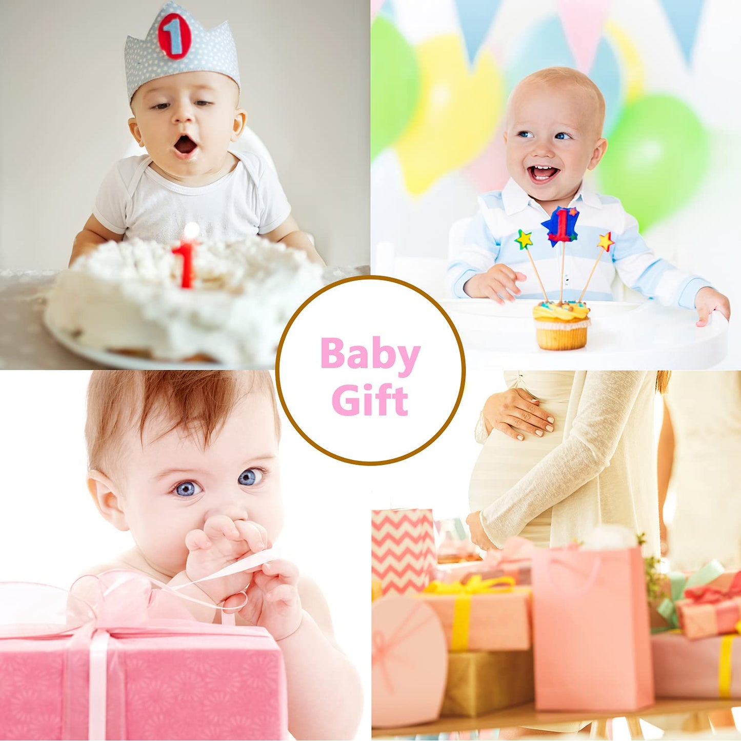 Bloobloomax Baby Car Seat Toys, Infant Soft Plush Rattle, Cute Animal Doll,Early Development Hanging Stroller Toys For Newborn B