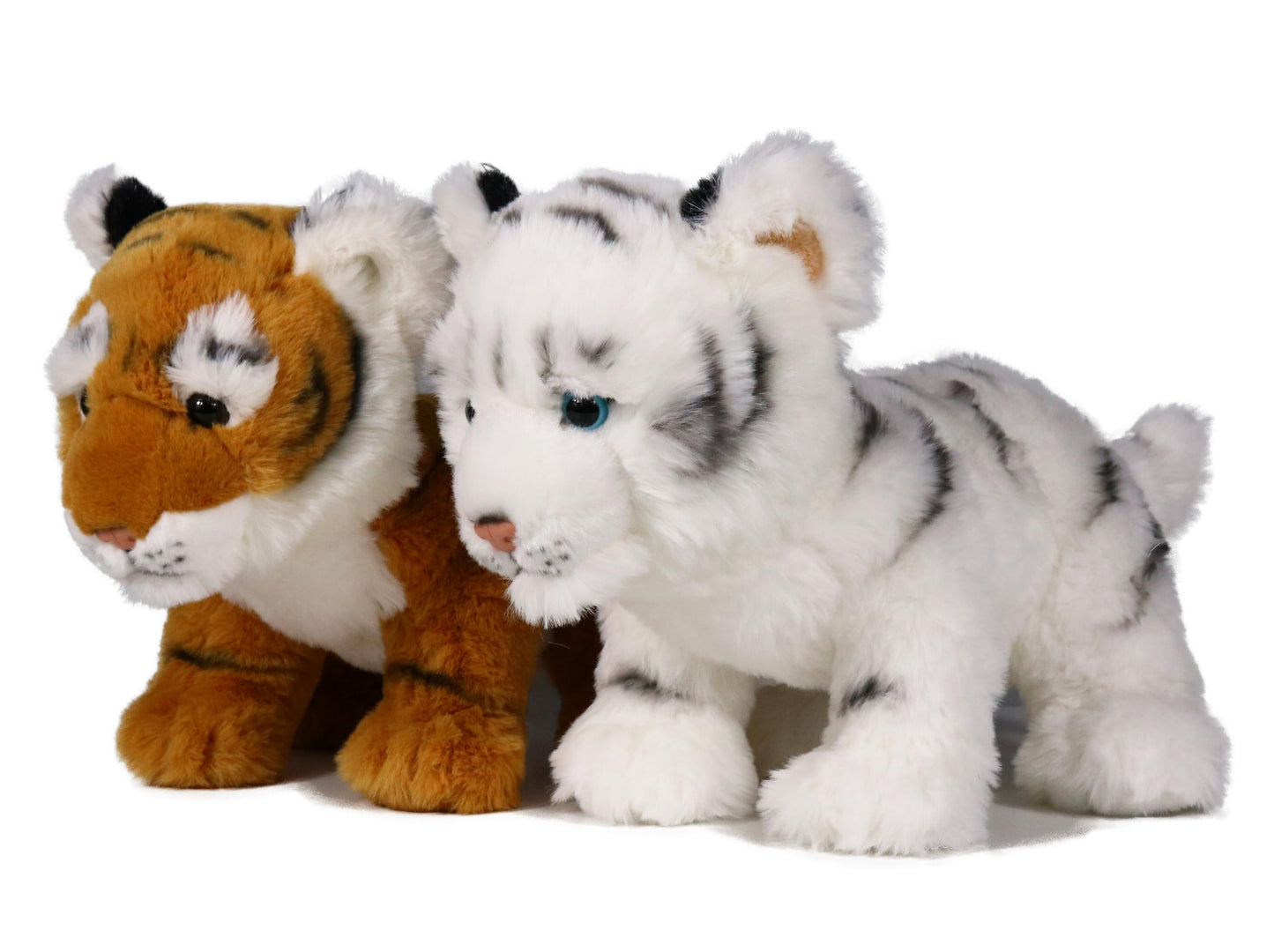 Ice King Bear Baby Tiger Stuffed Animal 10 Inches Cute Plush Toy (Pair)