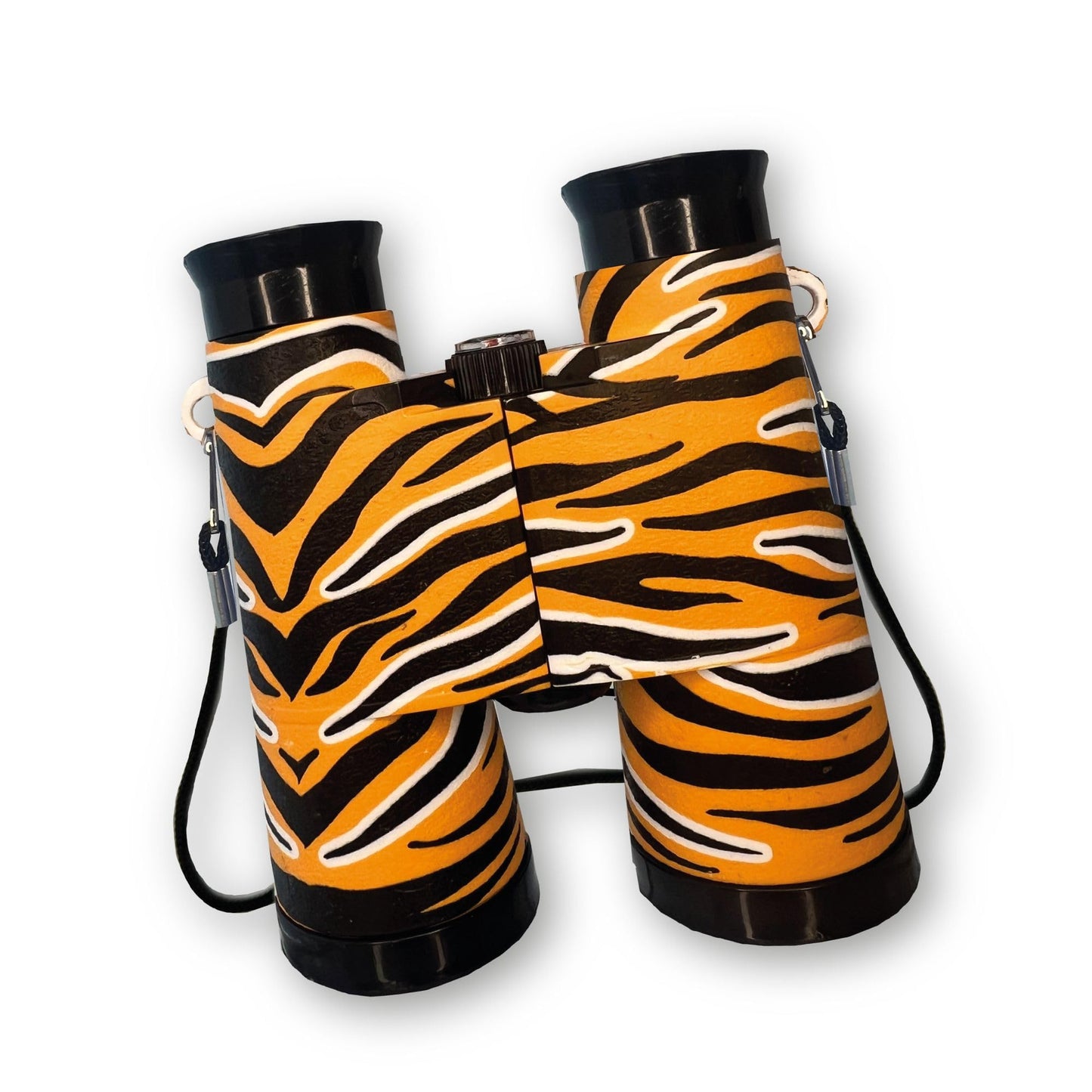 ExplorAvision - Tiger Binocular from Deluxebase. Safari Portable and Compact Binoculars for Kids. Educational Animal Explorer fo