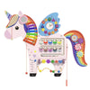 Spacocld Unicorn Activity Wall Busy Board Panels - Sensory Wall Panel For Kids, Montessori Toddler Wall Activity Board, Wall Toy