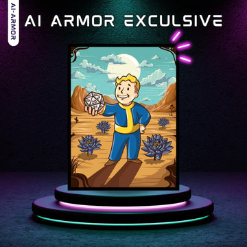 (Vault Boy) - 100ct Matte TCG/MTG Card Art Sleeves by Ai protective covering