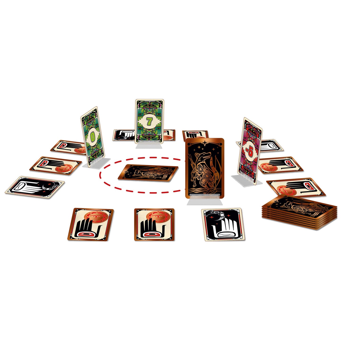Heidelbr Games Coyote Card Game | Strategy Game | Bluffing Card Game For Adults And Kids | Fun Game For Family Game Night | Ages