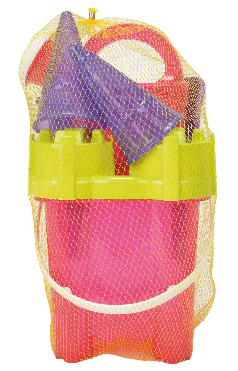 Siva Toys 225167 Siva ''Sandeimerset Castle Glitter 7 Pcs. '', Multi Colour