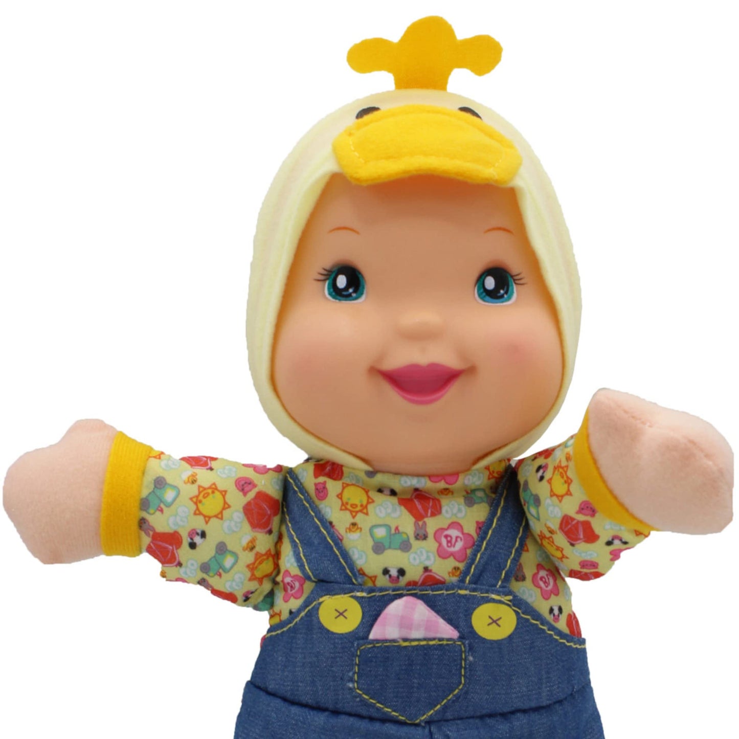 Baby'S First 12'' Farm Animal Friends Chick Soft & Cuddly Singing Musical Doll, Sings Old Mcdonald Had A Farm
