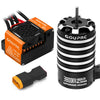 Gouprc Bl3655 3800Kv Brushless Motor Shaft 3.175Mm Diameter With Upgrade Gen-2 60A Brushless Esc Electric Speed Controller Combo